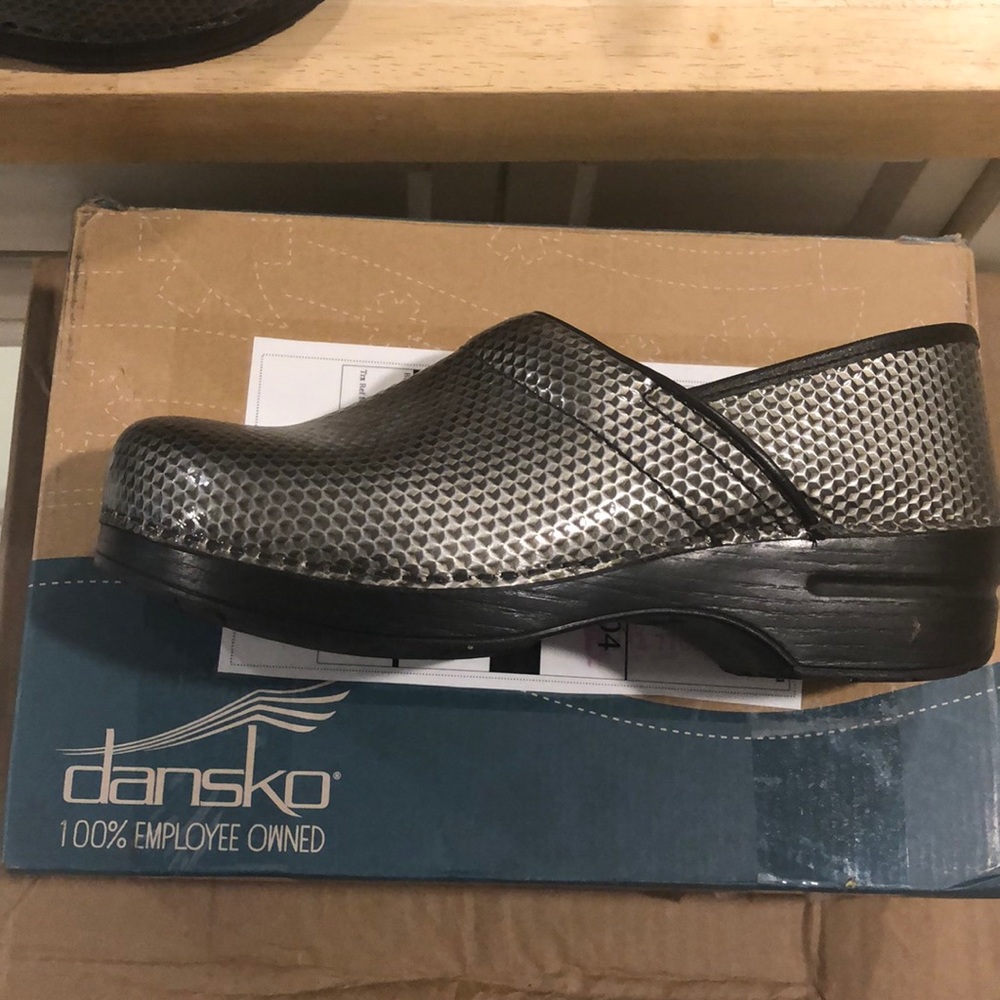 Dansko black and silver size 41